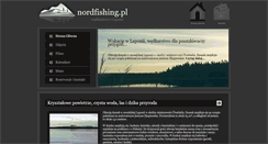 Desktop Screenshot of nordfishing.pl